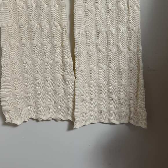 13 Another Girl Eco Pointelle Scalloped Flare Trousers size 2 - Picture 7 of 7